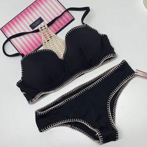 🔥🏖VICTORIA SECRET swimsuit The Fabulous/push-up cheeky New